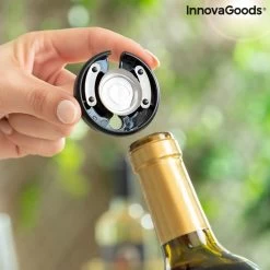 Innovagoods Tire-bouchon électrique - Ensemble Tire-bouchon - Accessoires Vin - Coupe-capsule - Bec Verseur - Bouchon à Vide 34 Innovagoods Tire-bouchon électrique - Ensemble Tire-bouchon - Accessoires Vin - Coupe-capsule - Bec Verseur - Bouchon à Vide -Dégustation Délicate 1200x1200 900
