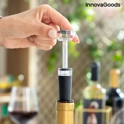 Innovagoods Tire-bouchon électrique - Ensemble Tire-bouchon - Accessoires Vin - Coupe-capsule - Bec Verseur - Bouchon à Vide 35 Innovagoods Tire-bouchon électrique - Ensemble Tire-bouchon - Accessoires Vin - Coupe-capsule - Bec Verseur - Bouchon à Vide -Dégustation Délicate 1200x1200 901