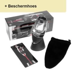 Lynnz à Vin De Luxe Lynnz ® + Passoire Et Standard | Carafe à Vin - Carafe à Vin - Aérateur à Vin - Cadeau - Accessoires Pour Le Vin - Coffret Cadeau -Dégustation Délicate 1200x1200 932