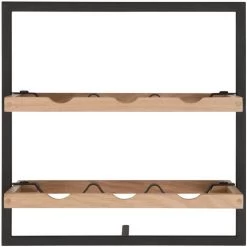 D-Bodhi - étagère - Winemate - Type B - Casier à Vin - Pour 6 Bouteilles - Chêne - Cadre Laqué Noir (eobf) 9 D-Bodhi - étagère - Winemate - Type B - Casier à Vin - Pour 6 Bouteilles - Chêne - Cadre Laqué Noir (eobf) -Dégustation Délicate 1200x1200 960