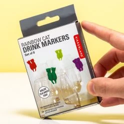 Kikkerland En Marqueurs De Verre Kikkerland - Set De 8 - Perfect Pour Les Fêtes Et Toutes Les Occasions -Dégustation Délicate 1200x1200 962