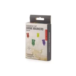 Kikkerland En Marqueurs De Verre Kikkerland - Set De 8 - Perfect Pour Les Fêtes Et Toutes Les Occasions -Dégustation Délicate 1200x1200 963