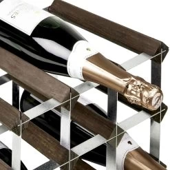 RTA Wineracks - Casier à Vin Galvanisé - Chêne Foncé - 30 Bouteilles à Assembler Soi-même 5x5 12 RTA Wineracks - Casier à Vin Galvanisé - Chêne Foncé - 30 Bouteilles à Assembler Soi-même 5x5 -Dégustation Délicate 1200x1200 993