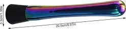 Doodadeals® | Presse à Cocktail De Luxe | Presse-purée Tonique | Muddler | Pilon Au Citroen | Cocktail Muddler | 21 Cm | ACIER INOXYDABLE | Arc En Ciel -Dégustation Délicate 1200x275