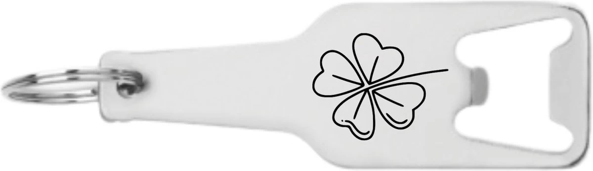 Akyol - Décapsuleur Trèfle à Quatre Feuilles - Klavertje Vier - Chance - Beau Cadeau Pour Quelqu'un Qui Cherche La Chance - 105 X 25mm 3 Akyol - Décapsuleur Trèfle à Quatre Feuilles - Klavertje Vier - Chance - Beau Cadeau Pour Quelqu'un Qui Cherche La Chance - 105 X 25mm