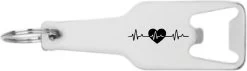 Akyol - Ouvre-bouteille Porte-clés Battement De Coeur - Hôpital - Employés Hospitaliers - Beau Cadeau Pour Quelqu'un Qui Travaille à L'hôpital - 105 X 25mm