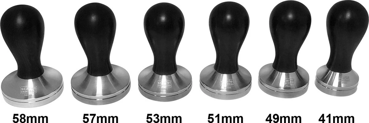Expresso écarlate | Tamper "Classic" Pour Barista; Avec Poignée Ergonomique En Bois Précieux Et Base En Acier Inoxydable De Précision. Bois De Santal Broin + Planche De Tronc 49 Mm 8 Expresso écarlate | Tamper "Classic" Pour Barista; Avec Poignée Ergonomique En Bois Précieux Et Base En Acier Inoxydable De Précision. Bois De Santal Broin + Planche De Tronc 49 Mm – Image 6