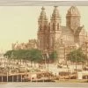 Boîte à Vin - Old Cityscape Amsterdam - Église Saint-Nicolas Prins Hendrikkade - Tirage Photo Ancien Sur Boîte En Bois - 19x36 Cm -Dégustation Délicate 1200x520 6