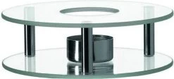 Rechaud - Plaque Chauffante Porte-théière - En Acier Inoxydable Et Verre - Vous Pouvez Garder Votre Thé Merveilleusement Chaud à Tout Moment De La Journée.