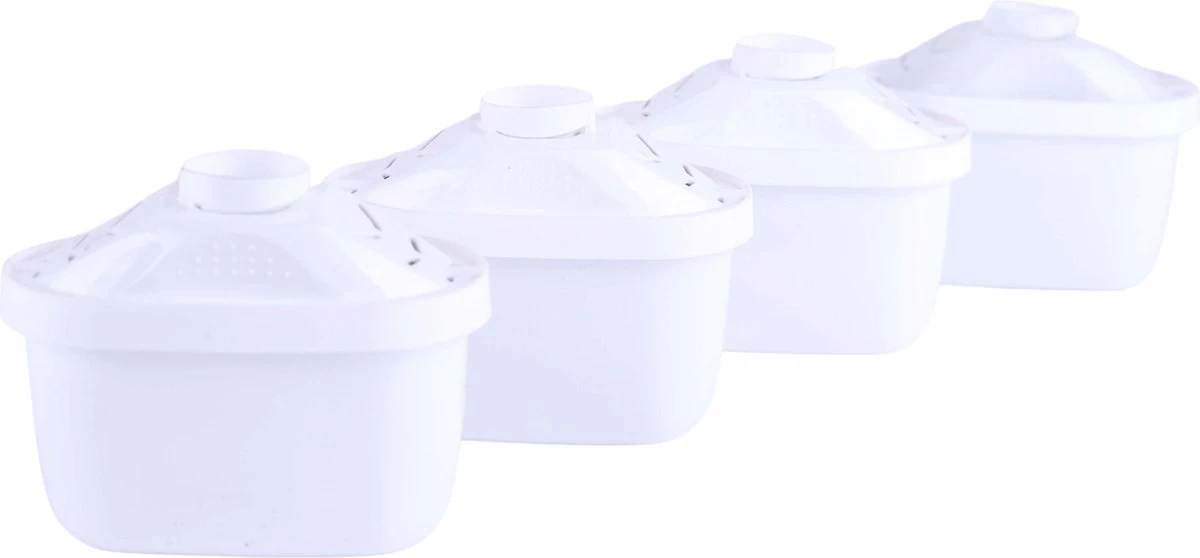 Cartouches Filtrantes Vertes De Kitchen - Filtre à 6 Couches - Convient Aux Carafes Filtrantes Vertes De Cuisine - 4 Pièces 3 Cartouches Filtrantes Vertes De Kitchen - Filtre à 6 Couches - Convient Aux Carafes Filtrantes Vertes De Cuisine - 4 Pièces