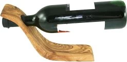 Porte-bouteille De Vin Bois D'olivier Porte-bouteille Cadeau Homme Femme Porte-bouteille De Vin