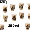 1000x Mega Tasse Café Karton A Hot Cup 350ml - Café Thé Chocolat Soupe Boisson Eau Tasse Karton -Dégustation Délicate 1200x611 1