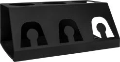 Krumble Sodastream Porte-bouteilles - Stockage De Bouteilles - Bouteilles Standard - 3 Bouteilles - Acier Inoxydable - Zwart - 15 X 28,5 X 11,5 Cm (lxlxh)