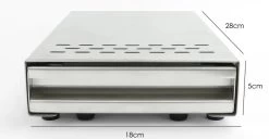 Mini Plateau à Tasses - Argent - Acier Inoxydable - 25cm X 18cm X 8cm - Batteur à Café 15 Mini Plateau à Tasses - Argent - Acier Inoxydable - 25cm X 18cm X 8cm - Batteur à Café -Dégustation Délicate 1200x624