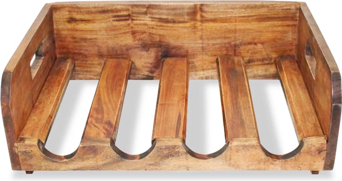 Range-bouteilles Premium - Casiers à Vin Pour 16 Bouteilles 4 Pcs Bois Massif Recyclé - Maison Et Jardin 6 Range-bouteilles Premium - Casiers à Vin Pour 16 Bouteilles 4 Pcs Bois Massif Recyclé - Maison Et Jardin – Image 4