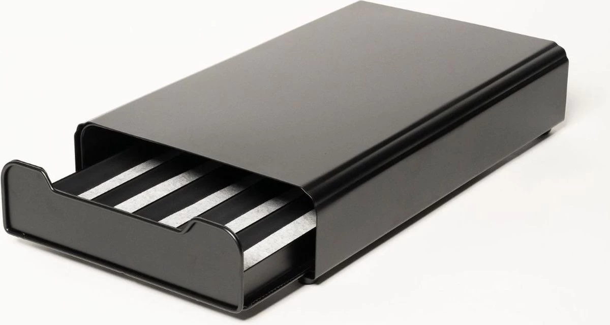 Kitchen Lab Co Co.® Porte-capsule à Café Avec Tiroir - Convient Pour Nespresso, Dolce Gusto Et Nespresso Vertuo - Incl. E-book De Recettes De Café 3 Kitchen Lab Co Co.® Porte-capsule à Café Avec Tiroir - Convient Pour Nespresso, Dolce Gusto Et Nespresso Vertuo - Incl. E-book De Recettes De Café