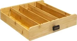 Porte-gobelet à Café Five® En Métal Avec Bambou - Zwart - Compartiments De Tri Et Réglables Et Extensibles - Petit (30 Capsules) -Dégustation Délicate 1200x639