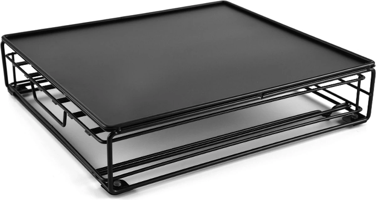 Melili Porte-Capsules Avec Tiroir-Suppholder- Tasses à Café -Acier Inoxydable - Porte-Gobelets Pour 40 - Zwart 5 Melili Porte-Capsules Avec Tiroir-Suppholder- Tasses à Café -Acier Inoxydable - Porte-Gobelets Pour 40 - Zwart – Image 3