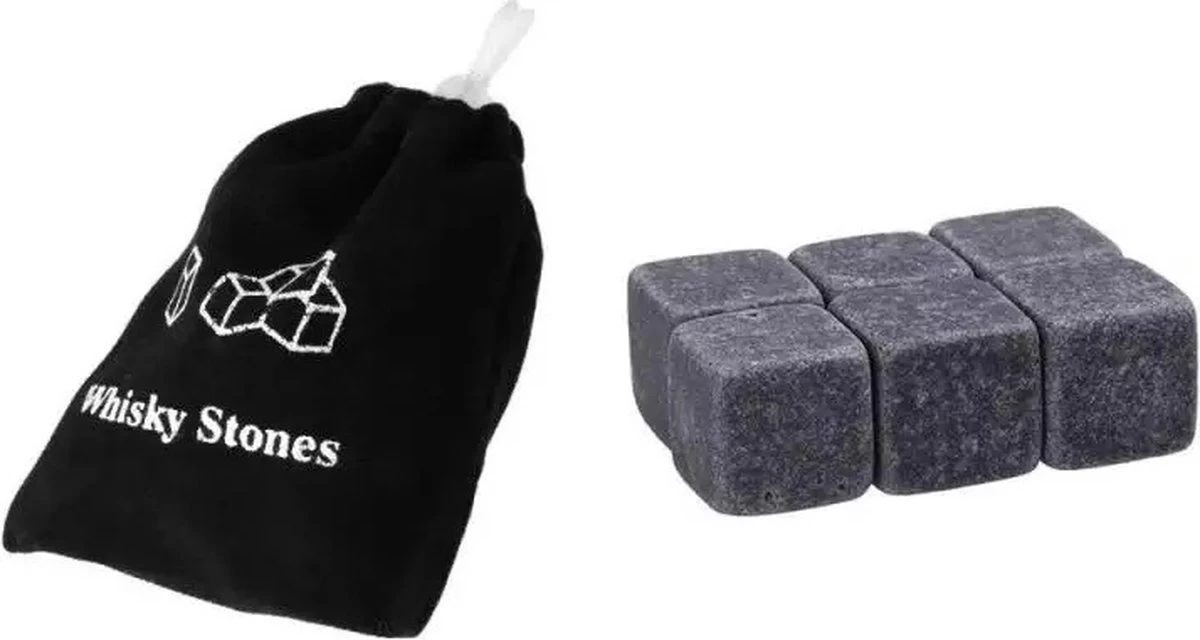 Pierres à Pierres à Whisky - Pierres à Whisky - Blocs De Glace En Pierre Naturelle - 6 Pièces 5 Pierres à Pierres à Whisky - Pierres à Whisky - Blocs De Glace En Pierre Naturelle - 6 Pièces – Image 3