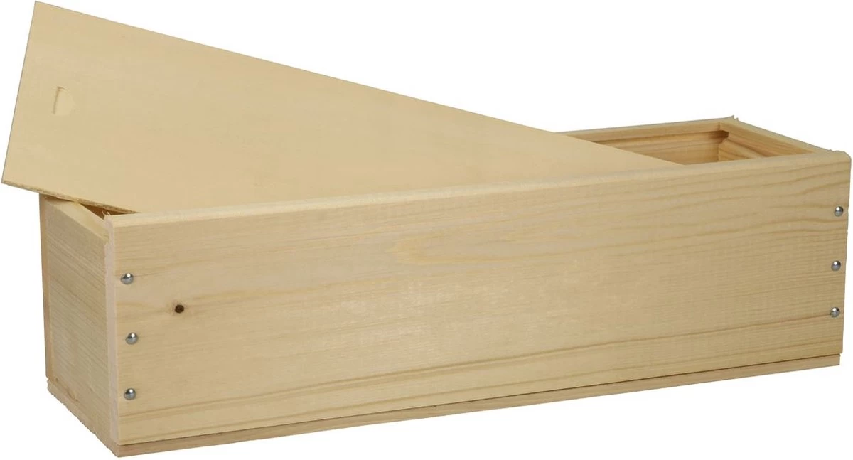 Caisse à Vin En Bois 1 Compartiment Avec Couvercle Coulissant | Emballage Cadeau Durable | Emballage De Bouteille De Vin | Marron 4 Caisse à Vin En Bois 1 Compartiment Avec Couvercle Coulissant | Emballage Cadeau Durable | Emballage De Bouteille De Vin | Marron – Image 2