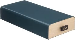 Tasse à Café /porte-capsule/tiroir Distributeur Bois De Bambou/métal Bleu 30 Capsules - Meuble à Tiroir Tasses à Café Nespresso/dolce Gusto