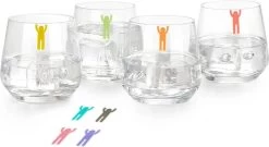 Marqueur De Verre Balvi Sticky Men Diverse Couleurs 8 Pièces -Dégustation Délicate 1200x654 4