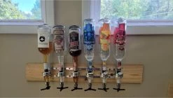 Bar Butler Porte-Bouteille Mural Pour 6 Bouteilles Distributeur De Boissons Cocktail Pour Man Cave Home Bar Cuisine, 53x11x36 Cm - Nevi -Dégustation Délicate 1200x678 1