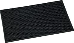 Expresso écarlate | Tampermat Et étagère "Tappetino Professional" Pour Barista, Robuste Et Pratique En Caoutchouc Naturel Robuste. Noir L