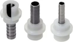 Trou Traversant Pour Tuyau à Bière Ou CO2 Avec Joint Moulé - Droit 4 Mm