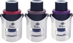 Paquet Bar Amigos Triple Value Avec 3 Bouchons à Pression Pour Le Champagne