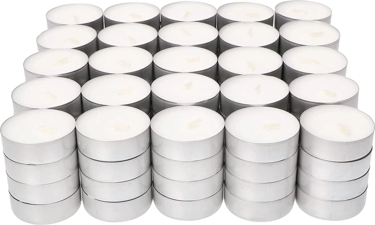 KOTARBAU® Bougies Chauffe-plat, 100 Pièces, Bougies, Bougie Chauffe-plat Sans Odeur, Durée De Combustion 4 Heures 4 KOTARBAU® Bougies Chauffe-plat, 100 Pièces, Bougies, Bougie Chauffe-plat Sans Odeur, Durée De Combustion 4 Heures – Image 2