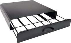 Porte- Capsule Statch Avec Plateau - Convient Pour Dolce Gusto - 36 Capsules - Acier Inoxydable - Zwart -Dégustation Délicate 1200x727