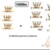 1000x Bâtonnets De Lait De Café Et Bâtonnets De Sucre Je Suis - Bâtonnets De Sucre Bâtonnets De Lait Café Lait Café Festival -Dégustation Délicate 1200x730