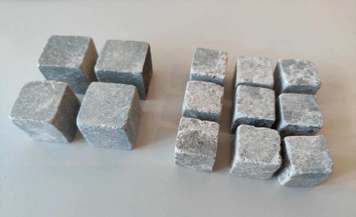 Sparq Home Soapstone / Soapstone Pierres à Whisky Set De 13 Pièces Pierres à Whisky / Pierres à Whisky / Glaçons / Cadeau 8 Sparq Home Soapstone / Soapstone Pierres à Whisky Set De 13 Pièces Pierres à Whisky / Pierres à Whisky / Glaçons / Cadeau – Image 6