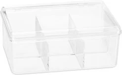 Relaxdays 4 X Boîte à Thé Transparent - Boîte à Thé 6 Compartiments - Organisateur De Sachets De Thé - Rectangle 21 Relaxdays 4 X Boîte à Thé Transparent - Boîte à Thé 6 Compartiments - Organisateur De Sachets De Thé - Rectangle -Dégustation Délicate 1200x736 1