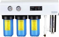 VHW104 Système De Filtre UV Pour Eau Potable, 5 étapes, 30 Litres / Minute. PP – GAC – CTO + Filtre UV. De L'eau Potable Propre Et Salubre Dans Toute La Maison 14 VHW104 Système De Filtre UV Pour Eau Potable, 5 étapes, 30 Litres / Minute. PP – GAC – CTO + Filtre UV. De L'eau Potable Propre Et Salubre Dans Toute La Maison -Dégustation Délicate 1200x742 6