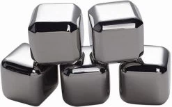 Ensemble De Whisky De Luxe TDR + 6 Pierres à Whisky + Pinces + Boîte De Rangement-Réutilisable -stainless-silver -Dégustation Délicate 1200x746 3