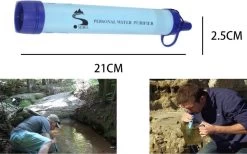 MIRO. Nettoyant Pour Filtre à Eau Personnel - Purificateur De Filtre à Eau Personnel - Survie - Plein Air - Eau Potable Zuiver - Blauw -Dégustation Délicate 1200x747 2