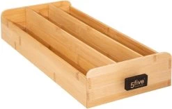 Porte-gobelet à Café Five® En Métal Avec Bambou - Zwart - Compartiments De Tri Et Réglables Et Extensibles - Petit (30 Capsules) -Dégustation Délicate 1200x764 1