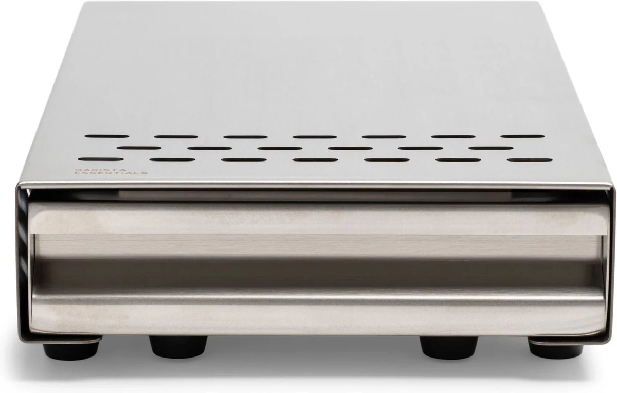 Mini Plateau à Tasses - Argent - Acier Inoxydable - 25cm X 18cm X 8cm - Batteur à Café 8 Mini Plateau à Tasses - Argent - Acier Inoxydable - 25cm X 18cm X 8cm - Batteur à Café – Image 6