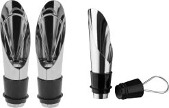 Pompe à Vide Pour Bouteilles De Vin Cosy & Trendy Avec 2 Bouchons Et 2 Becs Verseurs