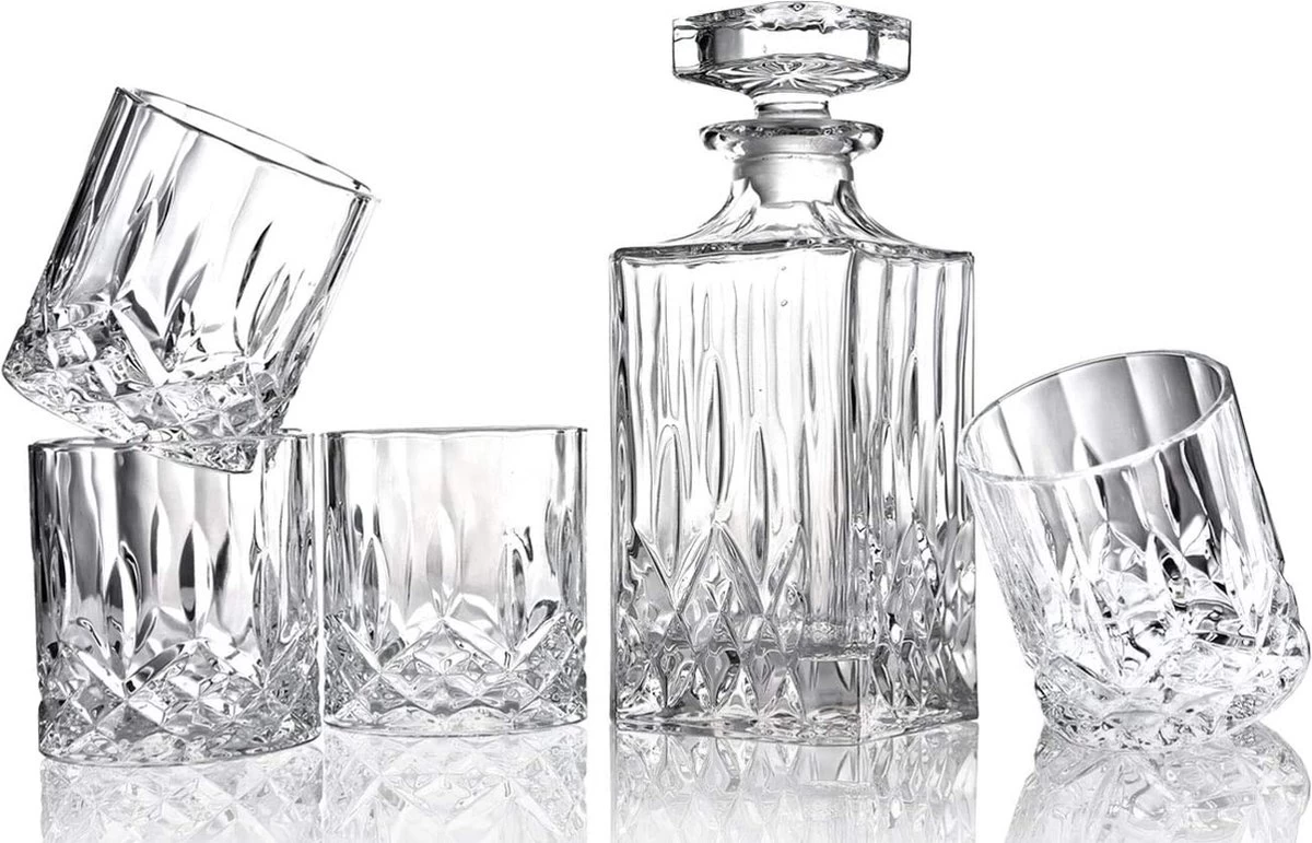 Carafe à Whisky Avec Verres Lot De 5| Ensemble De Verres à Whisky 0,9 L 6 Carafe à Whisky Avec Verres Lot De 5| Ensemble De Verres à Whisky 0,9 L – Image 4