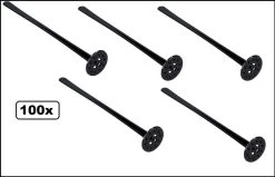 100x Pilon Tonic 17cm Noir - Festival - Pilon Cocktail - Pilon Citron - Pilon Cocktail - Pilon Citroen