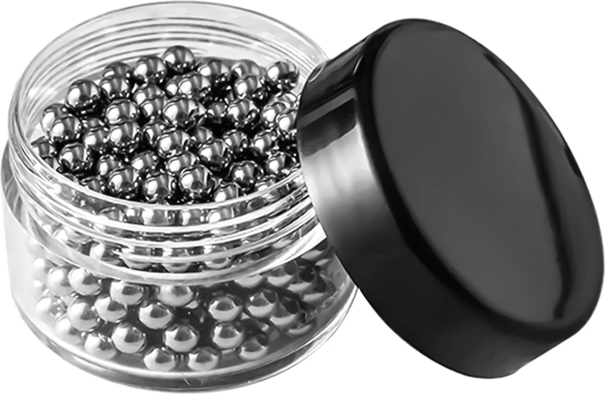 Intirilife Perles En Acier Inoxydable Pour Nettoyer Les Bocaux En Verre - Perles De Nettoyage Pour Carafes En Verre, Vases, Bouteilles, Inoxydable, 100 Pièces 3 Intirilife Perles En Acier Inoxydable Pour Nettoyer Les Bocaux En Verre - Perles De Nettoyage Pour Carafes En Verre, Vases, Bouteilles, Inoxydable, 100 Pièces