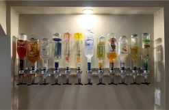 Bar Butler Porte-Bouteille Mural Pour 6 Bouteilles Distributeur De Boissons Cocktail Pour Man Cave Home Bar Cuisine, 53x11x36 Cm - Nevi -Dégustation Délicate 1200x784 11