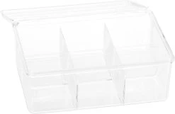 Relaxdays 4 X Boîte à Thé Transparent - Boîte à Thé 6 Compartiments - Organisateur De Sachets De Thé - Rectangle 20 Relaxdays 4 X Boîte à Thé Transparent - Boîte à Thé 6 Compartiments - Organisateur De Sachets De Thé - Rectangle -Dégustation Délicate 1200x784 2