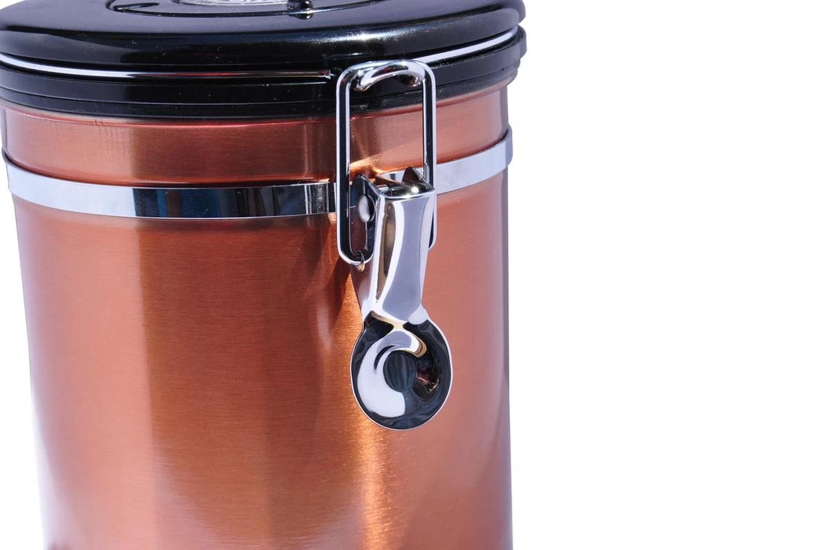 Scanners De Café Le Stockage De Café Peut être Hermétique Avec Sortie De CO2 - Cuivre 6 Scanners De Café Le Stockage De Café Peut être Hermétique Avec Sortie De CO2 - Cuivre – Image 4
