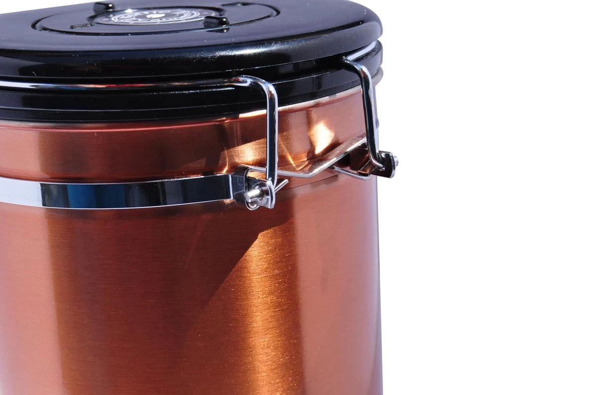Scanners De Café Le Stockage De Café Peut être Hermétique Avec Sortie De CO2 - Cuivre 7 Scanners De Café Le Stockage De Café Peut être Hermétique Avec Sortie De CO2 - Cuivre – Image 5