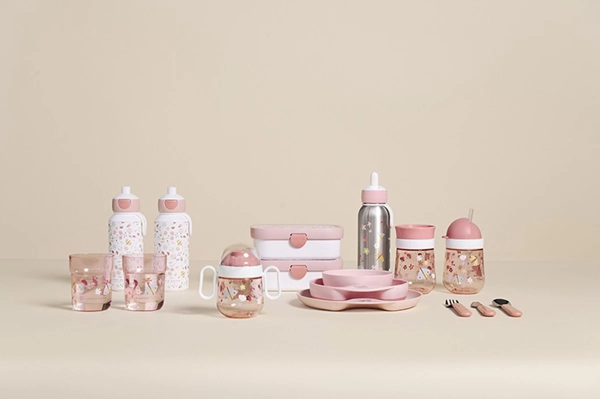 Mepal - Gourde Isotherme Flip-up Campus - Fleurs & Papillons - Gourde Avec Paille - Garde Votre Boisson Chaude Jusqu'à 9h Et Froide Pendant 12h - Gourde Enfant - Thermos 4 Mepal - Gourde Isotherme Flip-up Campus - Fleurs & Papillons - Gourde Avec Paille - Garde Votre Boisson Chaude Jusqu'à 9h Et Froide Pendant 12h - Gourde Enfant - Thermos – Image 2