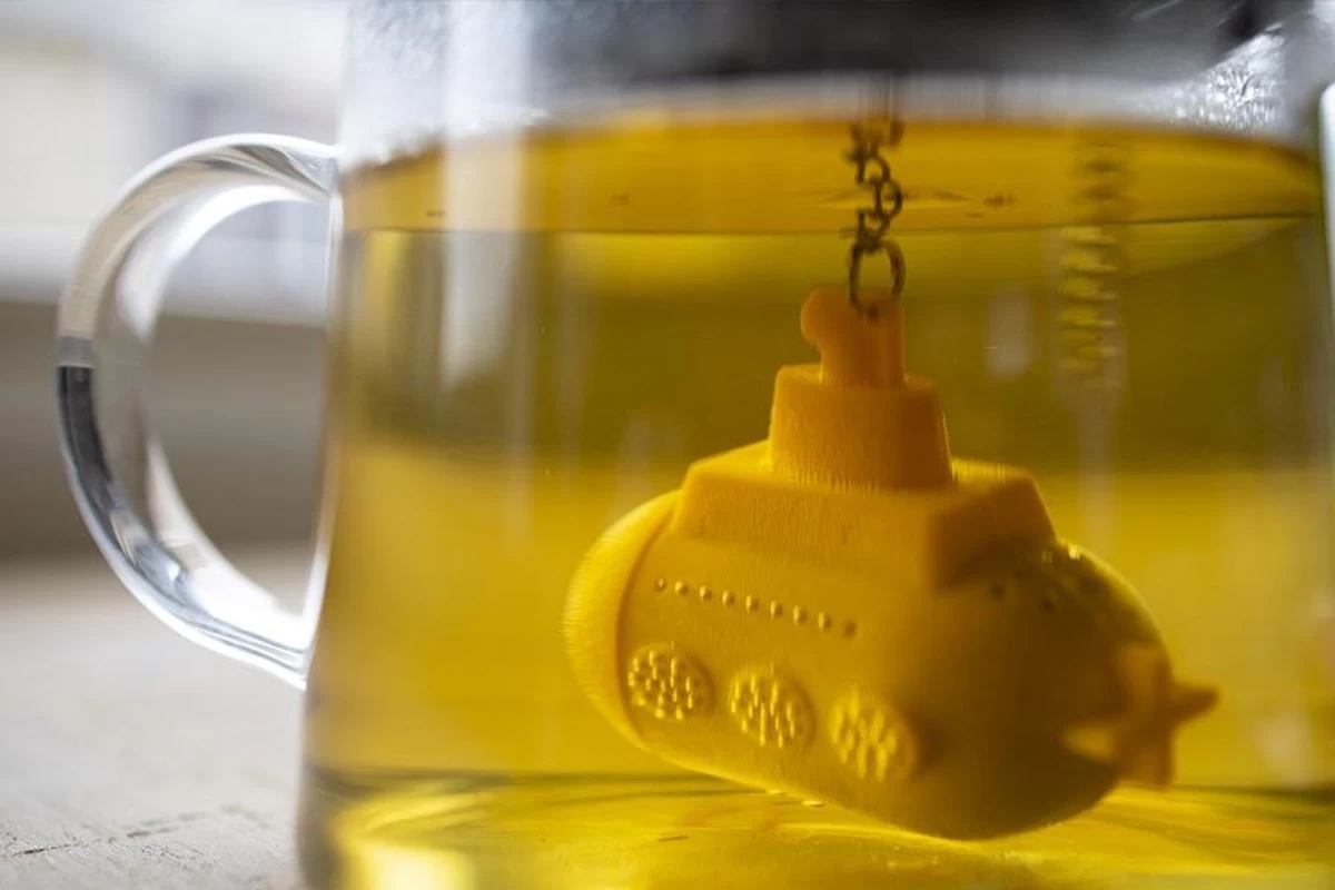 Filtre à Thé / Infuseur à Thé Yellow Submarine - Submarine - Passoire à Thé / Infuseur à Thé / Infuseur - LeuksteWinkeltje 5 Filtre à Thé / Infuseur à Thé Yellow Submarine - Submarine - Passoire à Thé / Infuseur à Thé / Infuseur - LeuksteWinkeltje – Image 3